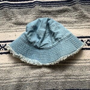 Denim Bucket Hat Size S